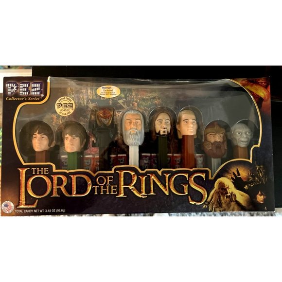 PEZ Collector's Series The Lord of the Rings Dispensers Gift Set Limited Edition - Picture 1 of 3